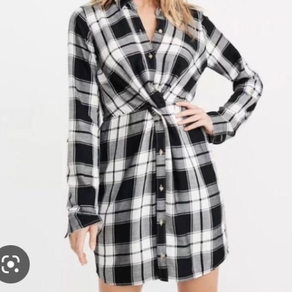Abercrombie & Fitch Dresses & Skirts - Flannel Shirt Dress
